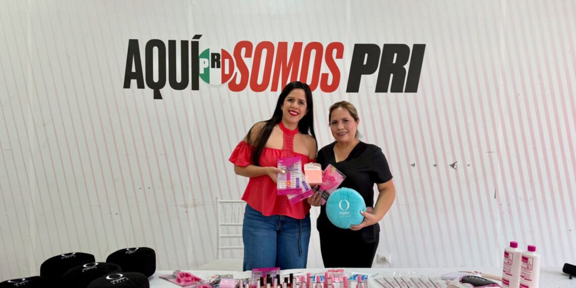 ONMPRI impulsa la economía femenina con taller de belleza y aplicación de uñas: Pamela García