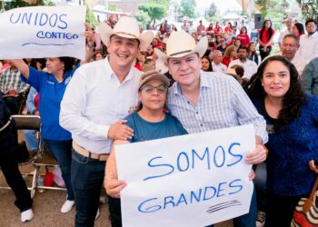 Gobernador Esteban y el alcalde César inician rehabilitación del bulevar Ignacio Zaragoza para mejorar traslados y conexión carretera en Vicente Guerrero