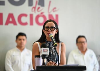 Confianza de Betzabé Martínez en que congreso estatal se sume al rescate del drenaje en GP