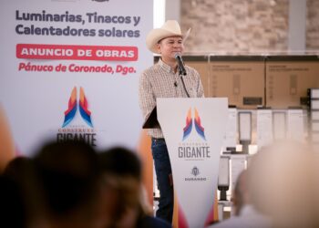 Remodelarán plaza, fachadas y construirán nueva velaria en Francisco I. Madero para tener un centro histórico más iluminado y seguro; arrancan obras Esteban Villegas y Gastón Briseño