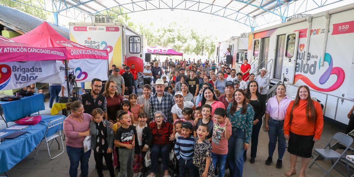 Ruta de la Salud da cobertura a comunidades de ocho municipios en lo que va del año: Marisol Rosso destaca el alcance de este esquema único en el país