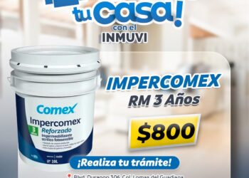 Prepara tu casa para las lluvias con el INMUVI: Toño Ochoa