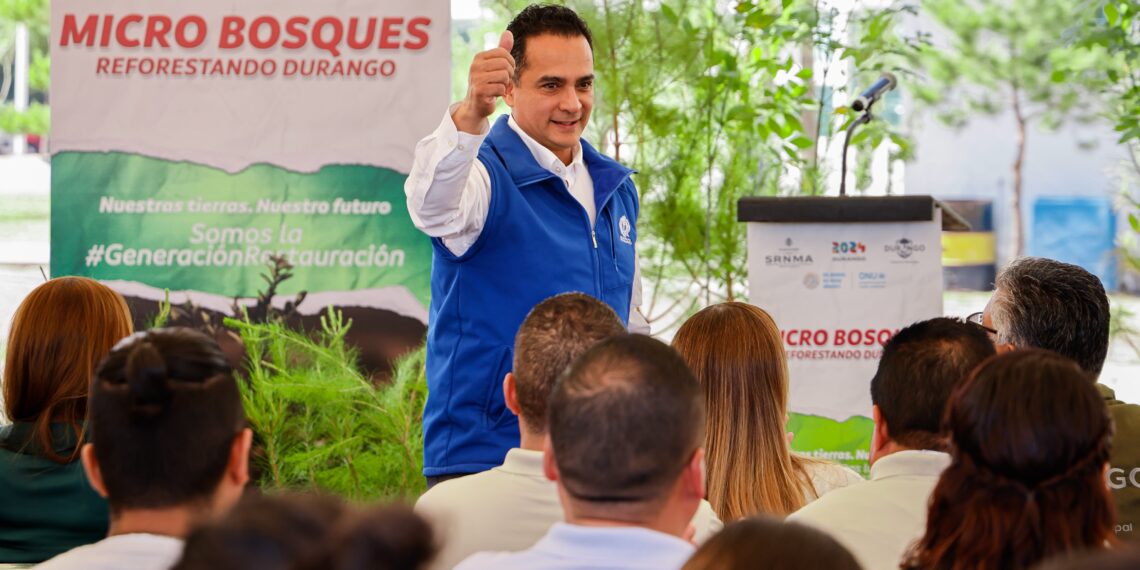 Toño Ochoa construye un futuro más verde con los microbosques