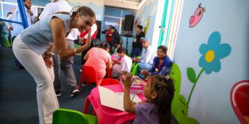 Niñas, niños y familias del Hospital Materno Infantil disfrutan espacios más cómodos y seguros; entrega Marisol Rosso áreas de espera y recreación para una mejor atención y estancia