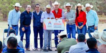 Esteban y Toño ¡Al 100 con el campo!; respaldan a productores de ganado