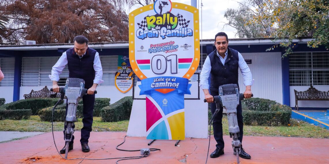 La voz de la gran familia hace avanzar a Durango con el Presupuesto Participativo: Toño Ochoa