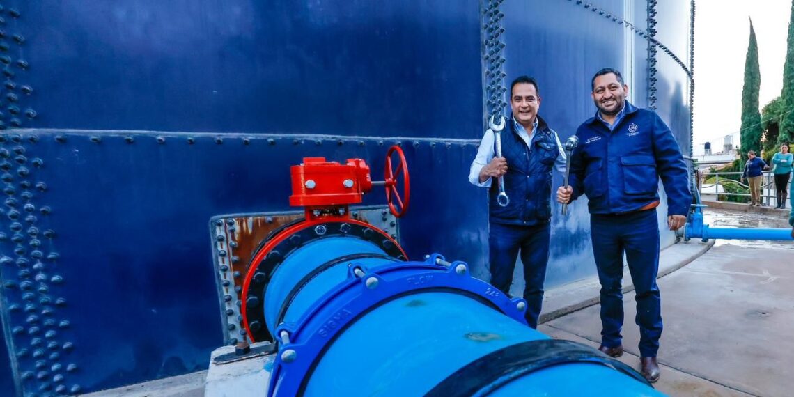 Con prevención que sí se nota, garantiza Toño Ochoa agua y bienestar para la gran familia