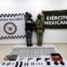 Ejército Mexicano, Guardia Nacional y Fiscalía General de la República, aseguraron un inmueble, armas y numerario en el municipio de Durango, Dgo.