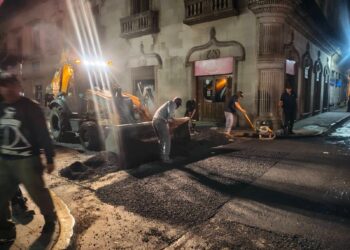 Refuerzan estrategia de bacheo con 14 cuadrillas durante la temporada de lluvias