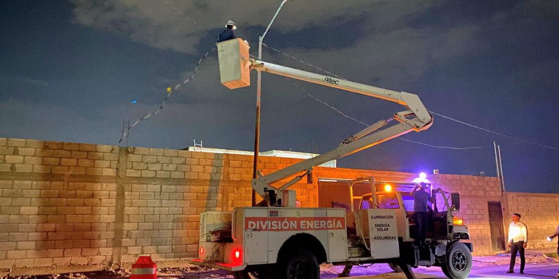 Impulsa Betzabé Martínez trabajo nocturno de Servicios Públicos ante altas temperaturas en La Laguna