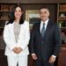 Refrendan Omar García Harfuch y Betzabé Martínez compromisos para la seguridad de Gómez Palacio