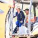 Supervisa Betzabé Martínez obras en ejido Cuba y colonia Filadelfia