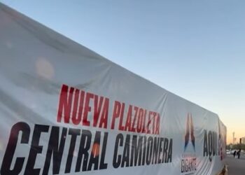 Obra frente a la Central Camionera podría extenderse por temporal y tiempos del escultor
