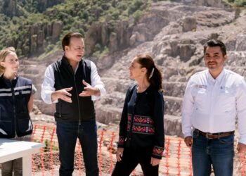 Presa Tunal II avanza; supervisan presidenta Claudia Sheinbaum y gobernador Esteban Villegas una de las obras hídricas más importantes para Durango