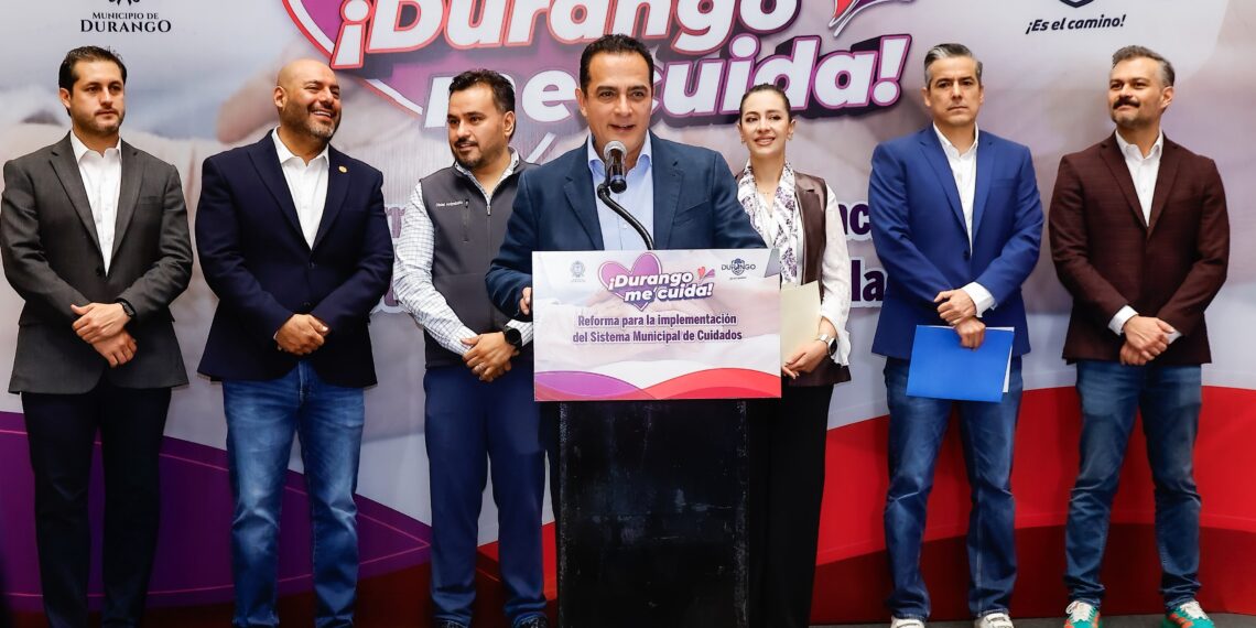 Durango da un paso histórico con el Sistema Municipal de Cuidados: Toño Ochoa