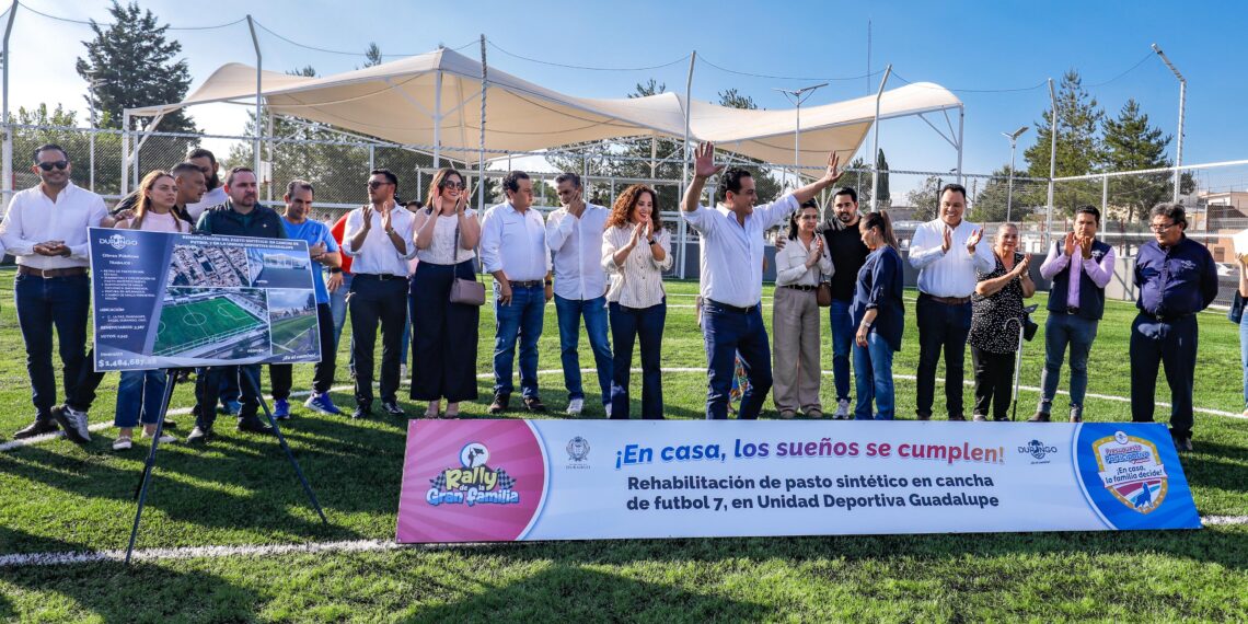 Cumplimos más sueños en la Unidad Deportiva Guadalupe con el PP: Toño Ochoa