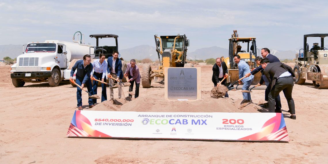 Tercera planta de EcoCab en Durango generará 200 empleos directos y abre una nueva etapa para la industria automotriz de La Laguna