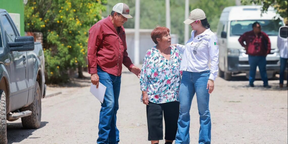Betzabé Martínez fortalece la atención en territorio con recorridos casa por casa en comunidades rurales