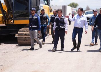 Más movilidad para Durango: Toño Ochoa pone en marcha la pavimentación de Paseo de la Ferrería