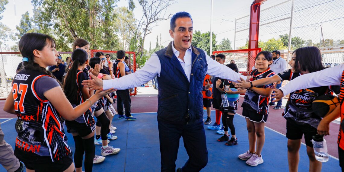 Mejora Toño Ochoa la Unidad Deportiva Chapultepec con el Presupuesto Participativo