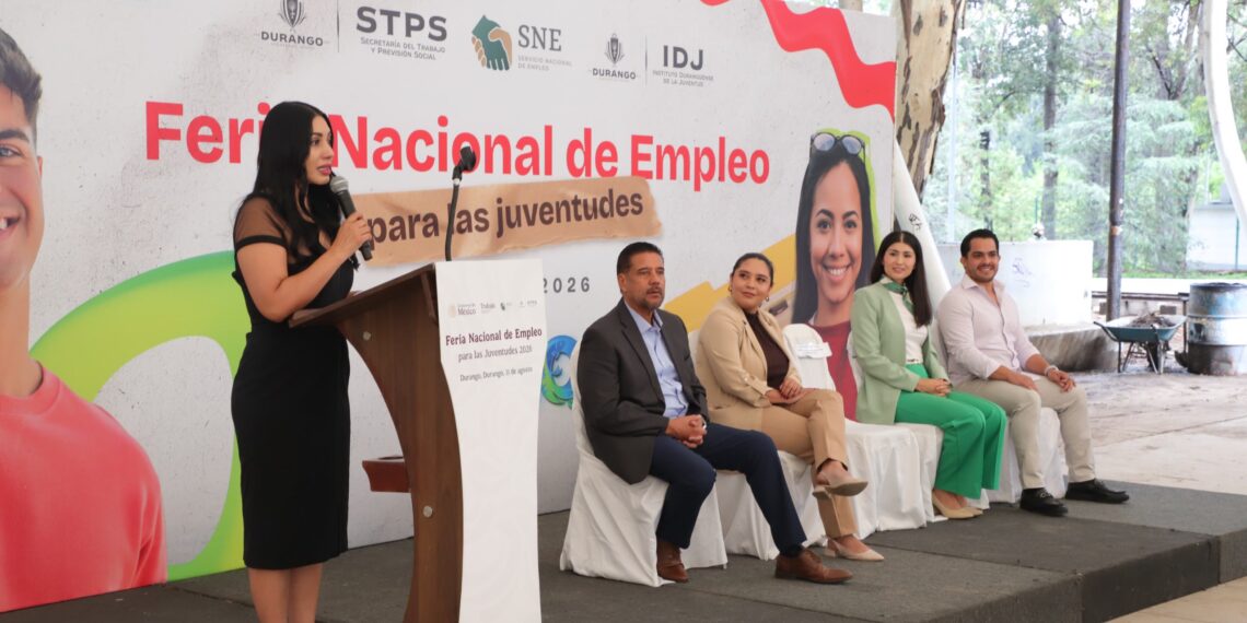 Feria Nacional de Empleo ofrece 550 vacantes en 36 empresas para jóvenes y buscadores de trabajo en Durango
