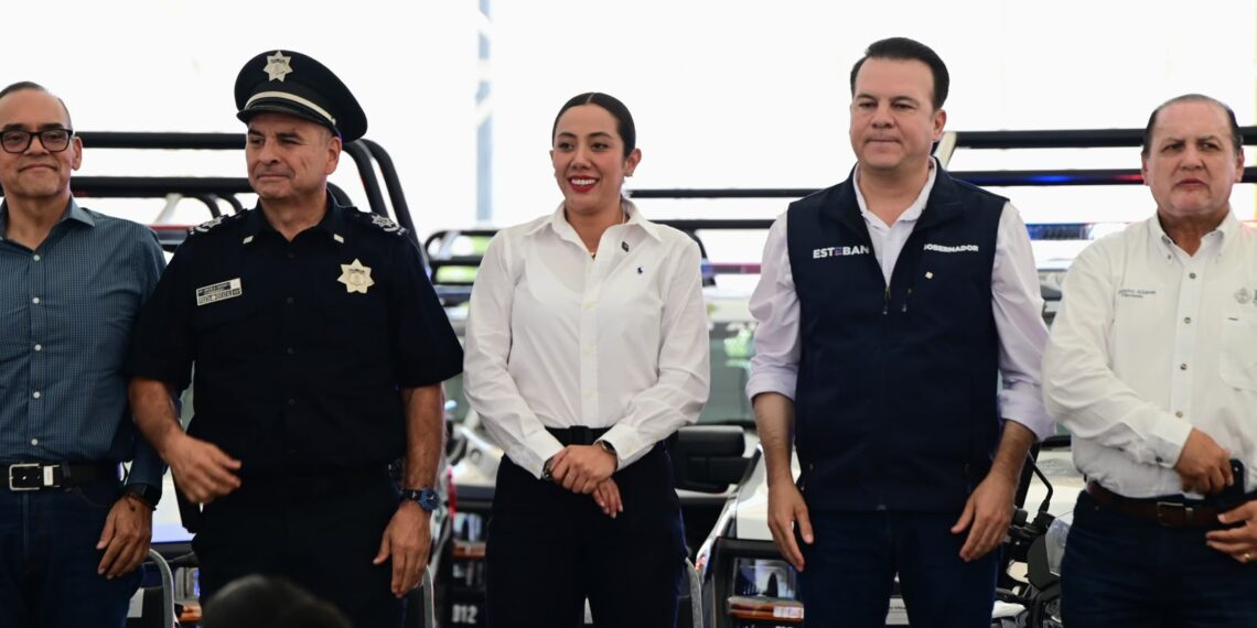Seguridad Pública de Gómez Palacio recibe patrullas y motocicletas del Gobierno de Durango