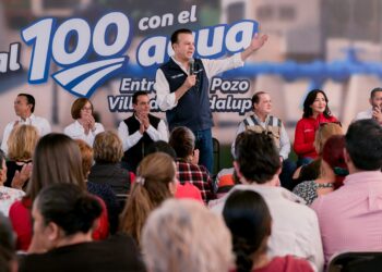 Entregan pozo Villa de Guadalupe; garantiza agua para más de 40 mil duranguenses en 19 colonias de la capital