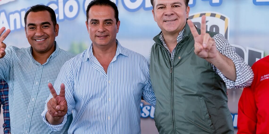 Continúa la ampliación de la avenida Río Grande; Esteban y Toño anuncian cuarta etapa