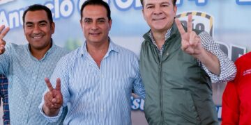 Continúa la ampliación de la avenida Río Grande; Esteban y Toño anuncian cuarta etapa