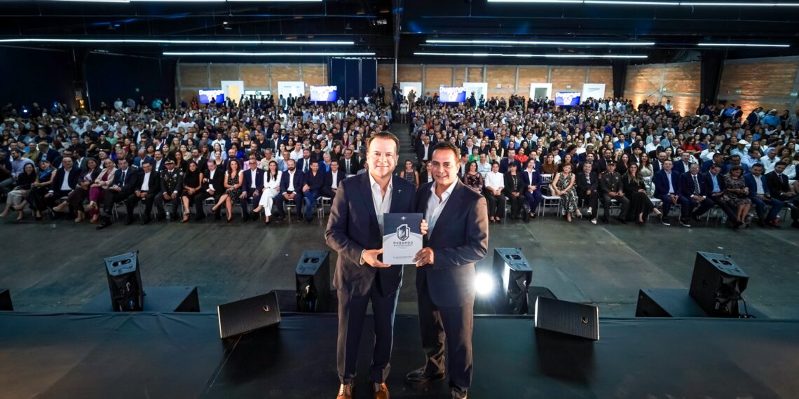Avanza Durango por el buen camino; presenta Toño Ochoa 4 años de resultados