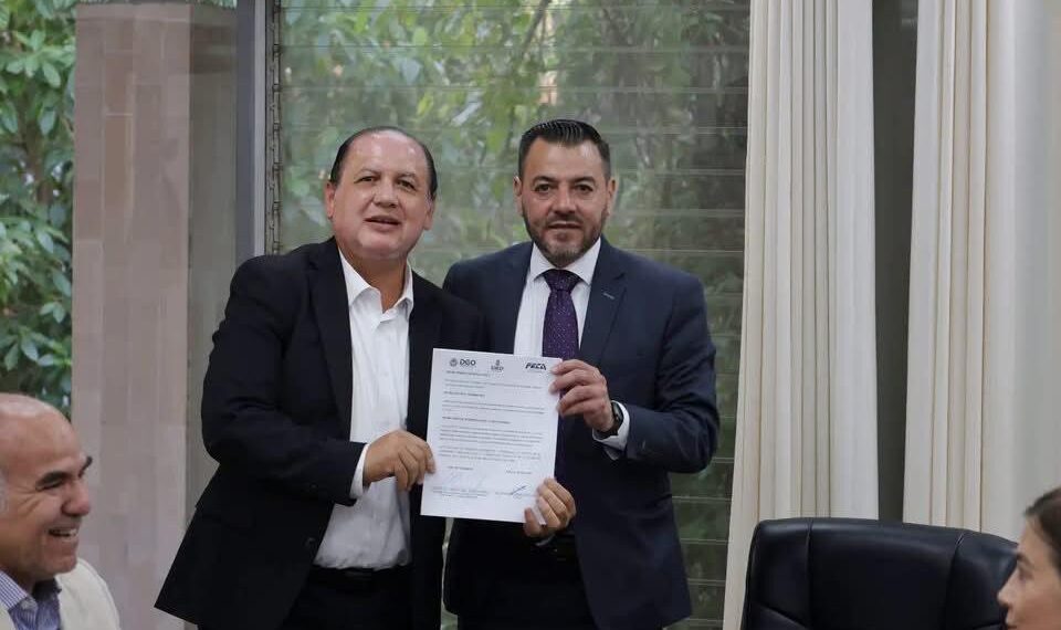 Firman convenio Poder Legislativo y FECA