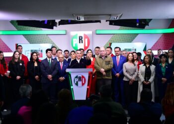 México y las familias mexicanas cuentan con el PRI: Alejandro Moreno.
