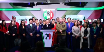 México y las familias mexicanas cuentan con el PRI: Alejandro Moreno.