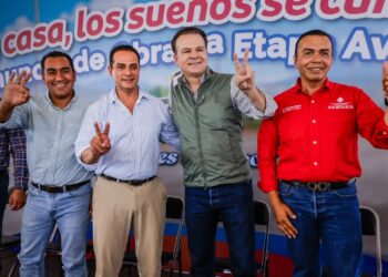 Anuncian Esteban y Toño cuarta etapa de avenida Río Grande