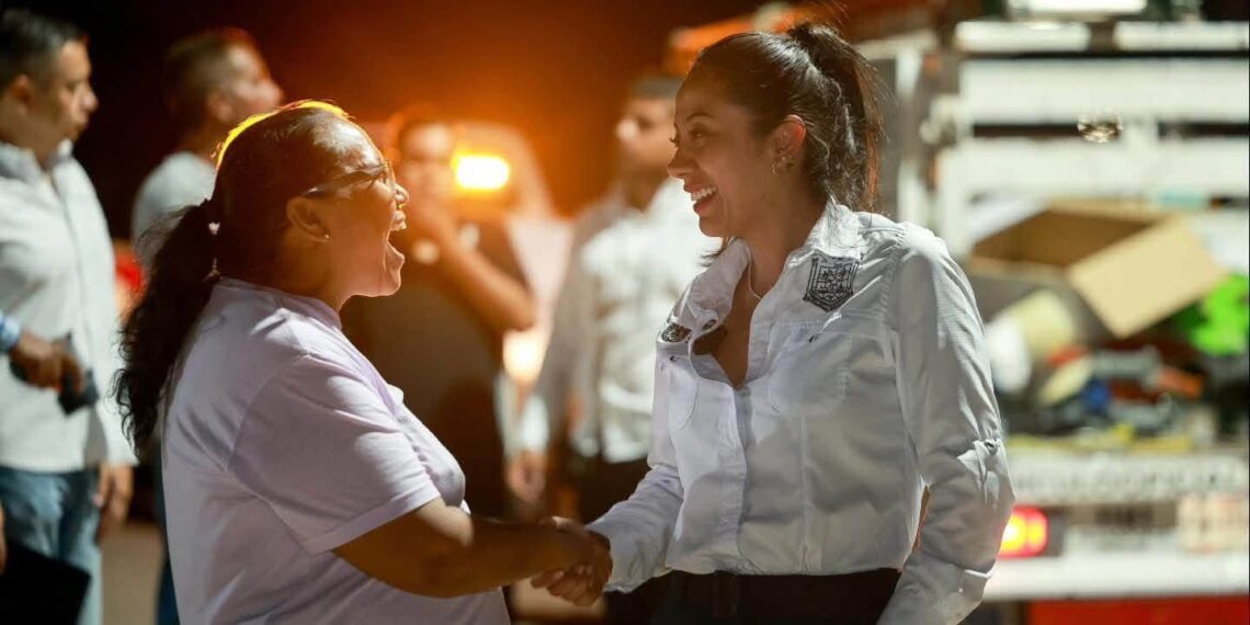 Betzabé Martínez informa que ya se han instalado 500 luminarias nuevas en comunidades rurales