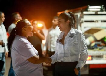 Betzabé Martínez informa que ya se han instalado 500 luminarias nuevas en comunidades rurales
