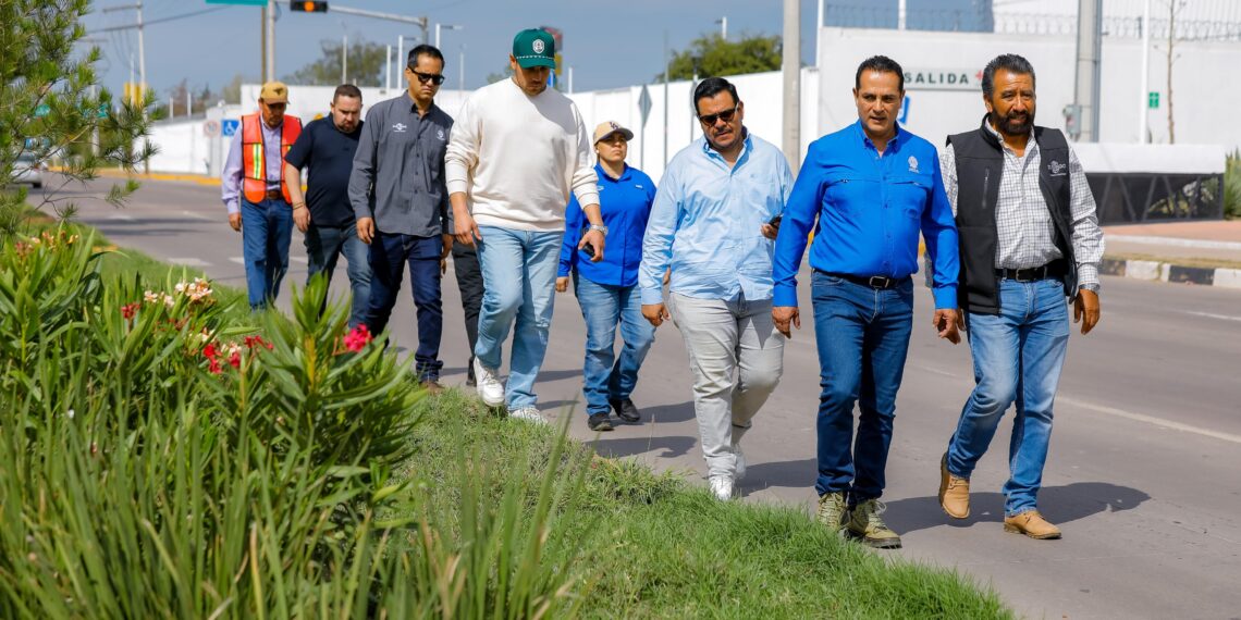 Enchula Toño los bulevares por una casa con más orden, paz y tranquilidad