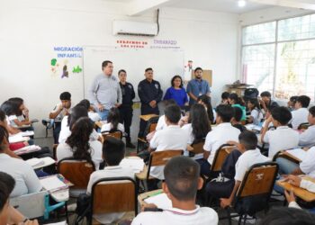 Prevención del Delito lleva plática sobre acoso escolar a población de PAMAR