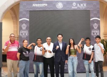Respalda Presidente de la JUGOCOPO a pugilistas duranguenses