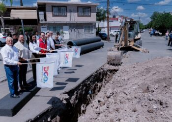 Inicia construcción de nuevo colector sanitario en Gómez Palacio para evitar colapsos del drenaje y brotes de aguas residuales