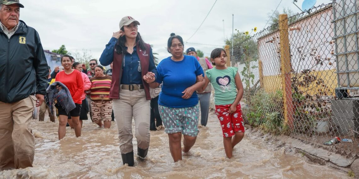 Ante afectaciones por lluvias, Betzabé se mantiene en territorio y activa protocolo de atención