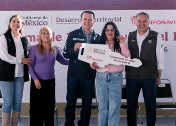 Más familias trabajadoras de Durango podrán tener casa propia con 303 Viviendas para el Bienestar entregadas en Lerdo