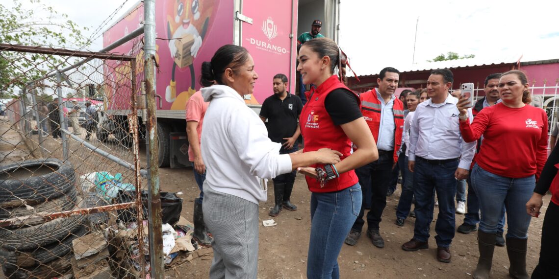 DIF Estatal lleva alimentos y atención médica a familias afectadas por lluvias; Marisol Rosso mantiene atención permanente a sus necesidades