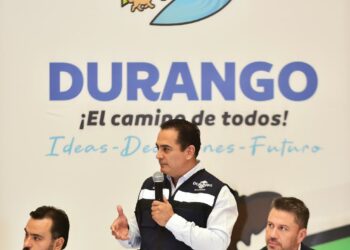 Invita Toño Ochoa a la gran familia a construir el Durango del 2027