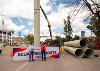Arranca conexión de Acuaférico Norte; 100 mil duranguenses tendrán agua potable las 24 horas con la interconexión de macrotanques a la Potabilizadora