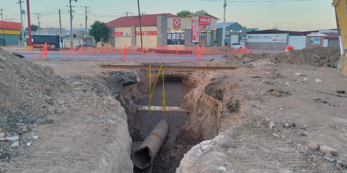 Por Obras del Plan Fluye, cerrará SIDEAPA tramo del bulevar Ejército Mexicano