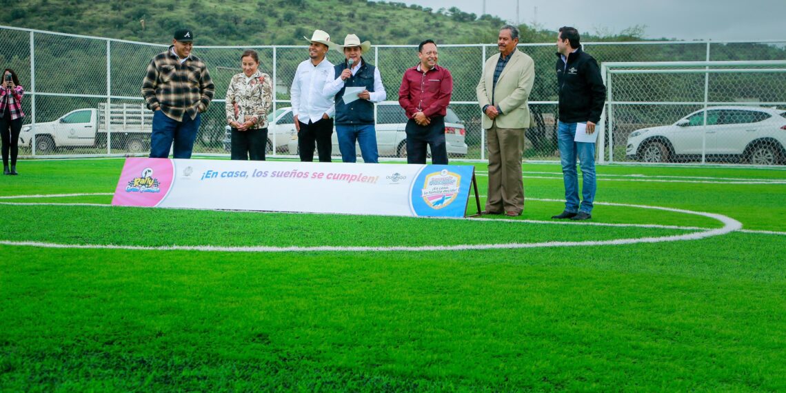 El presupuesto participativo otorga mejores escuelas y espacios deportivos: Toño Ochoa