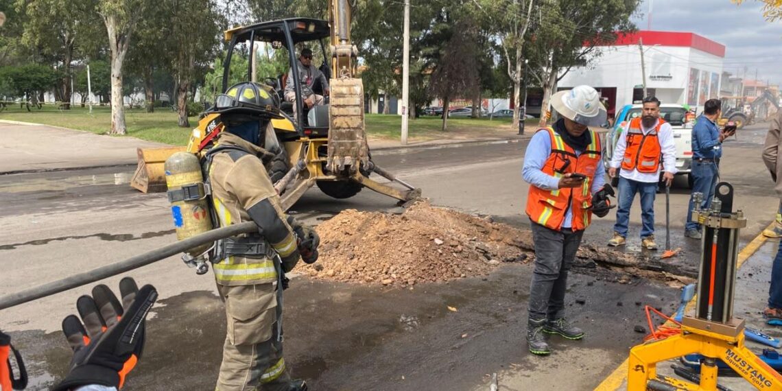 Evacuaron a 276 personas tras ruptura de tubo de gas natural