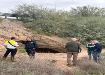 Atiende Gobierno de Betzabé Martínez socavón en el Segundo Periférico; buscan solución de fondo con el Plan Fluye