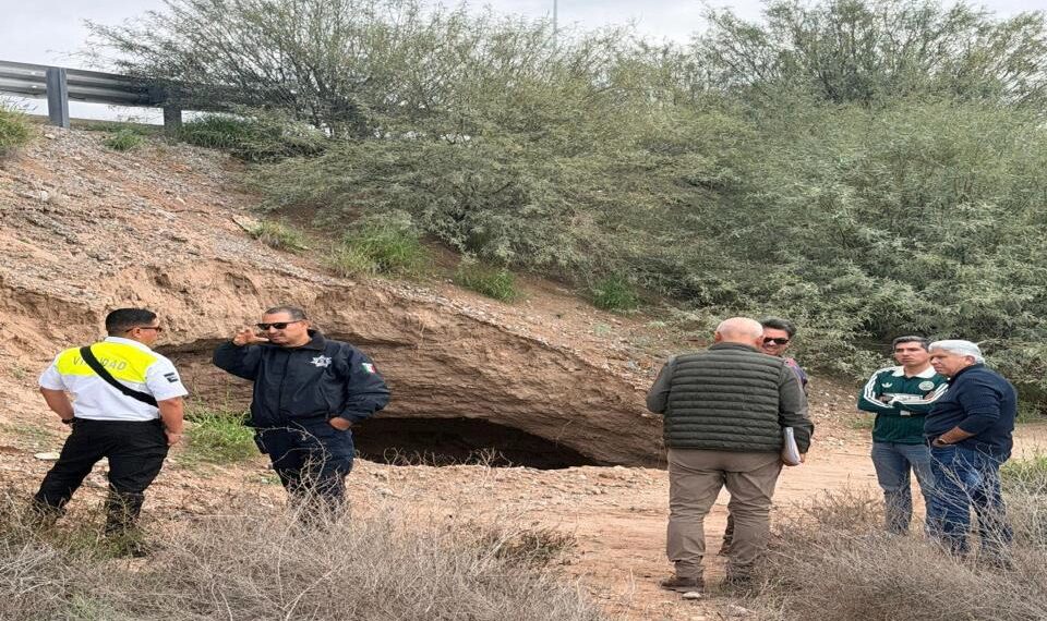 Atiende Gobierno de Betzabé Martínez socavón en el Segundo Periférico; buscan solución de fondo con el Plan Fluye